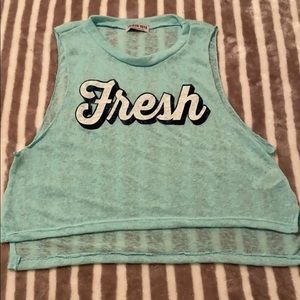 Fashion Nova Fresh Crop Top Size M